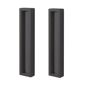 Ручка для раздвижных дверей Pamar MN 1158 Z черный матовый (E228)